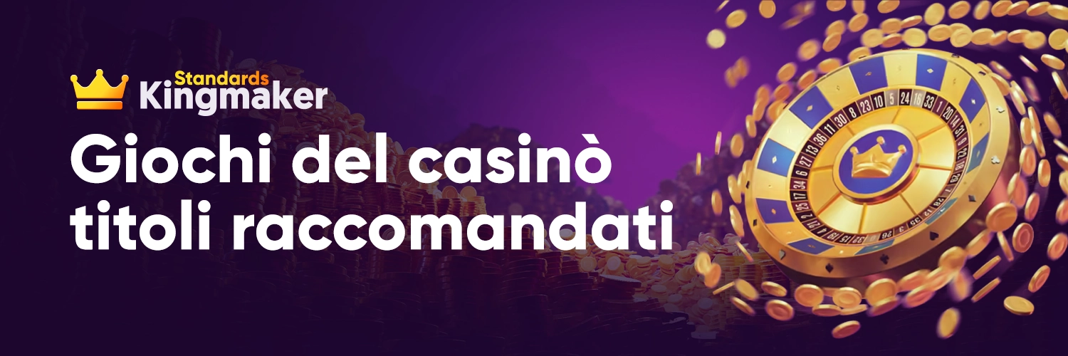 GIOCHI DEL CASINÒ TITOLI RACCOMANDATI